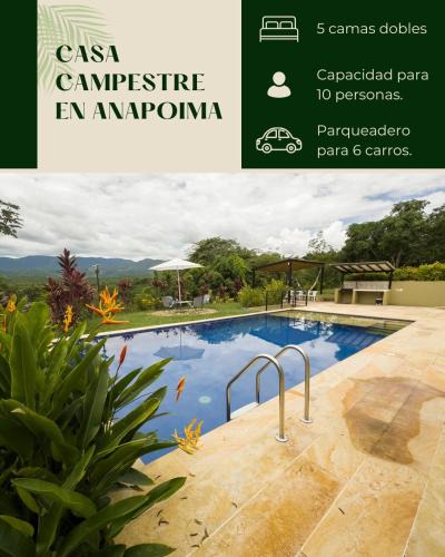 Anapoima Villa | Moderna Casa-Paisajes Increíbles