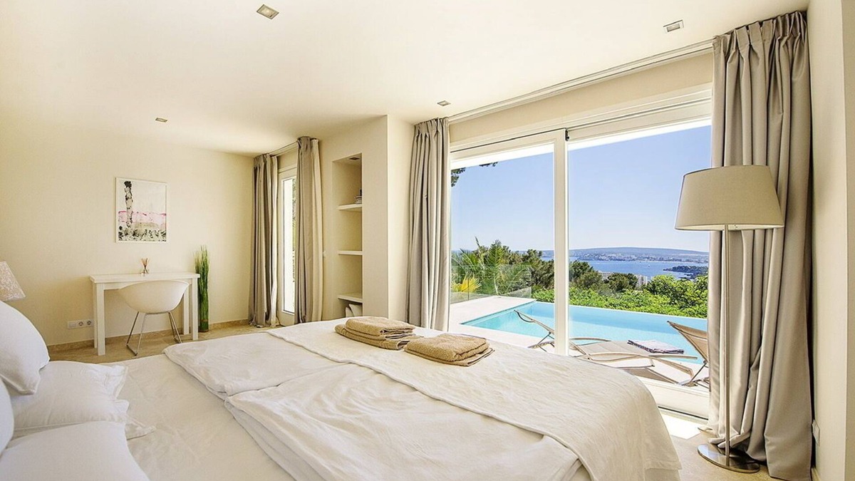 Portals Nous House | moderne Villa mit Pool und Meerblick in Portals Nous