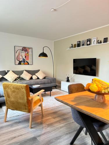 Durlach Apartment | Modernes Designer-Apartment für 7 Gäste - 80qm in zentraler Lage, Self-Check-In