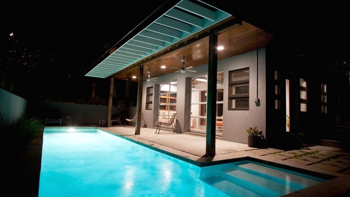 Savannah Beach House | Modernist Home, Private Pool open year round, 2 Blocks to Beach