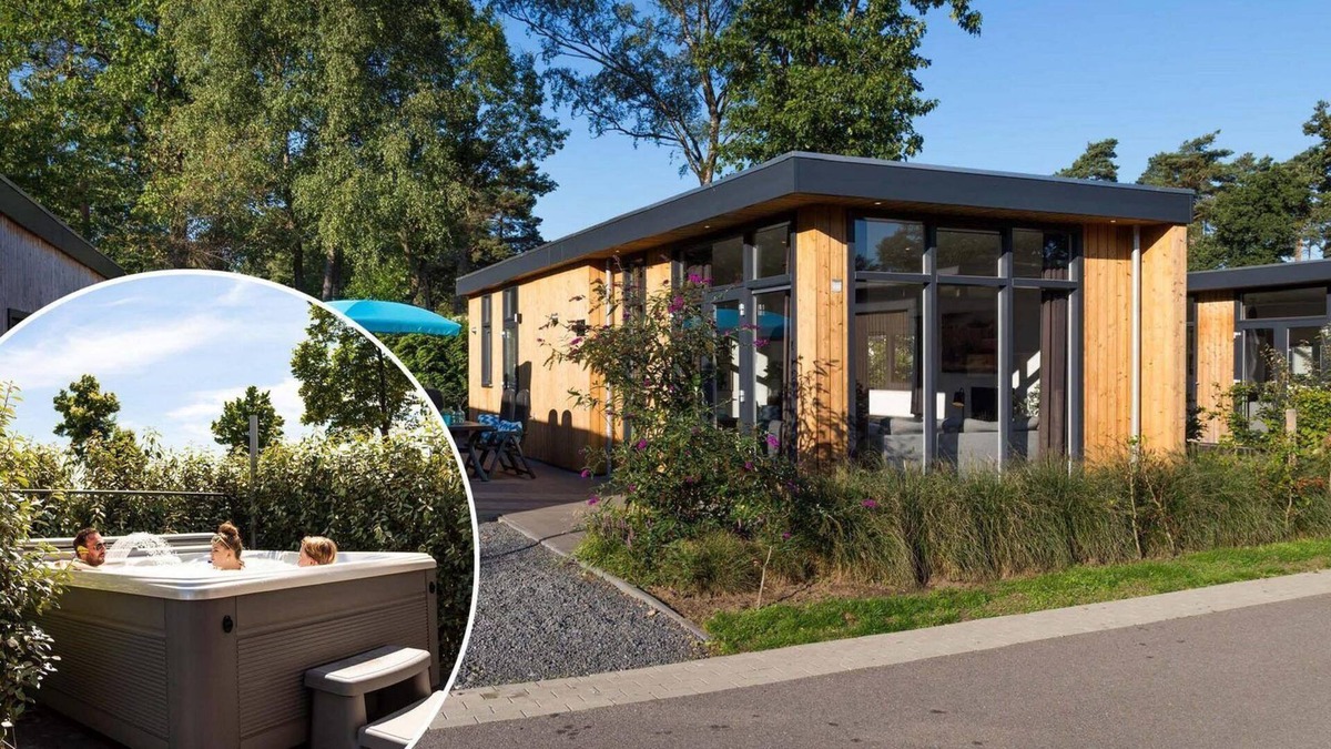 Lunteren Ski Chalet | ✓ Module at Landgoed de Scheleberg ✓ Holiday home for 5 persons ✓ Situated in Lunteren (Gelderland) ✓ Holiday park at the Veluwe ✓ Book directly at the park