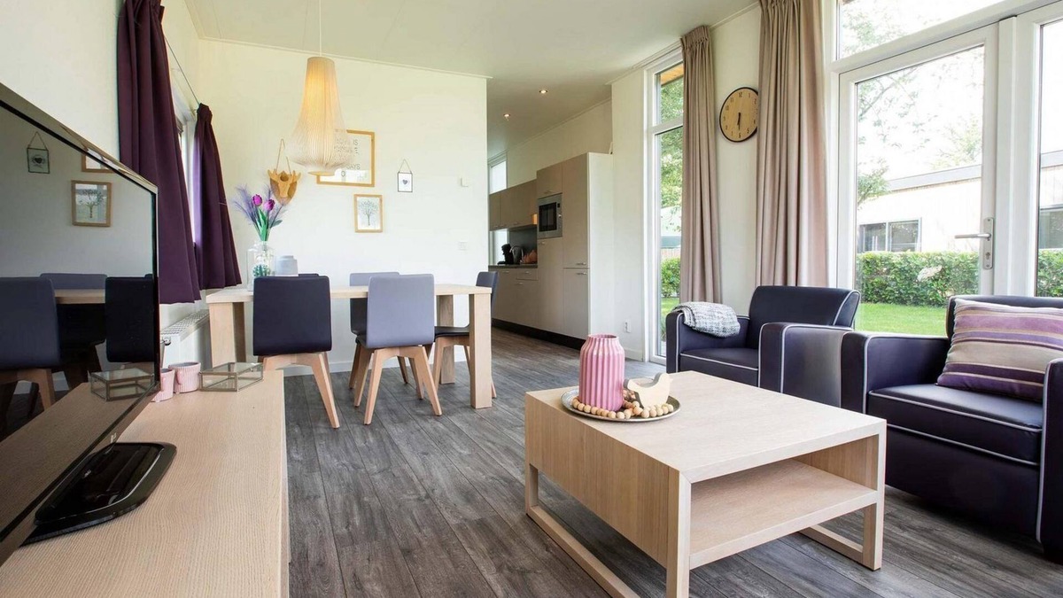 Aalst Ski Chalet | ✓ Module at Recreatiepark het Esmeer ✓ Holiday home for 5 persons ✓ Located in Aalst (Gelderland) ✓ Waterside holiday park ✓ Book directly through the park