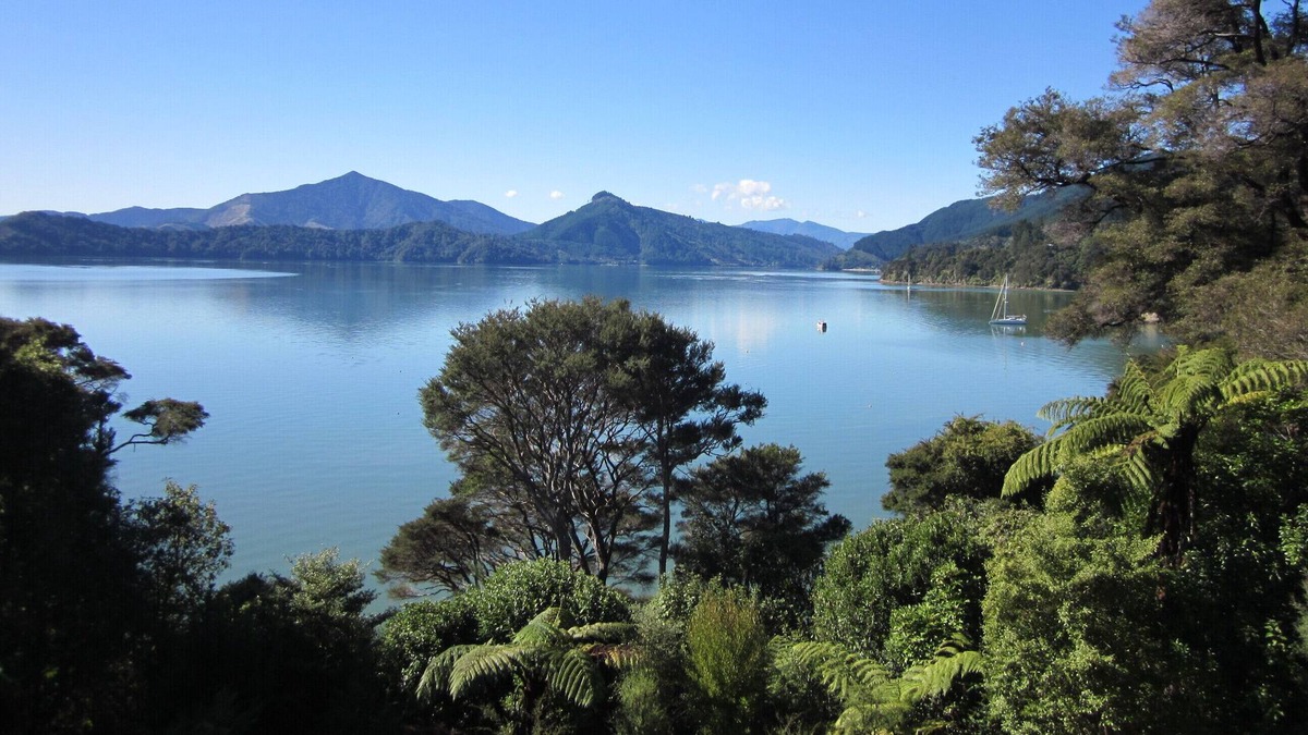 Moetapu Bay House | Moetapu Bay, with sea views and private beach.