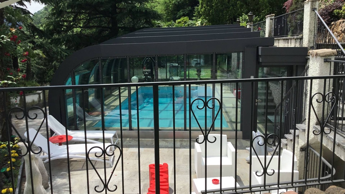 Melide House | "Mon Amour" appartement in villas vue lac avec jardin et piscine