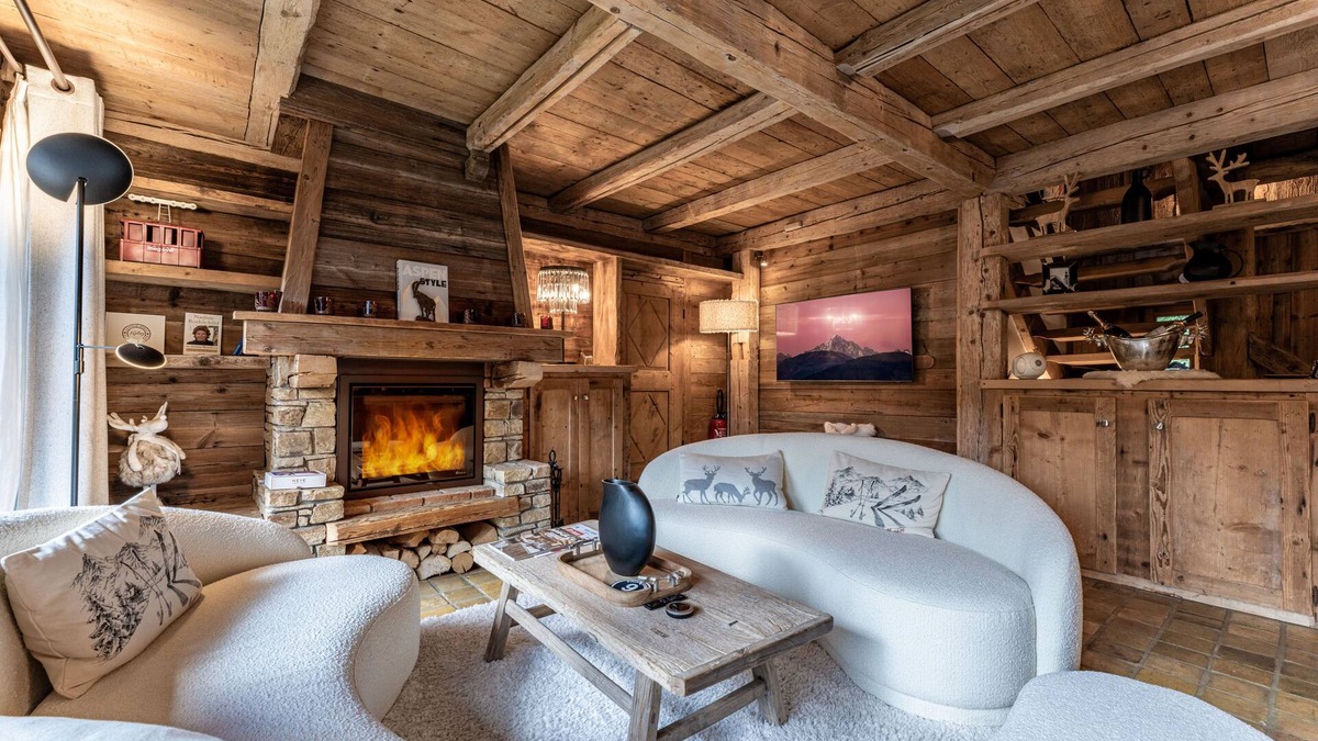 Le Planellet Ski Chalet | Mont d'Arbois Ski & Golf: old renovated farmhouse, comfortable and cozy