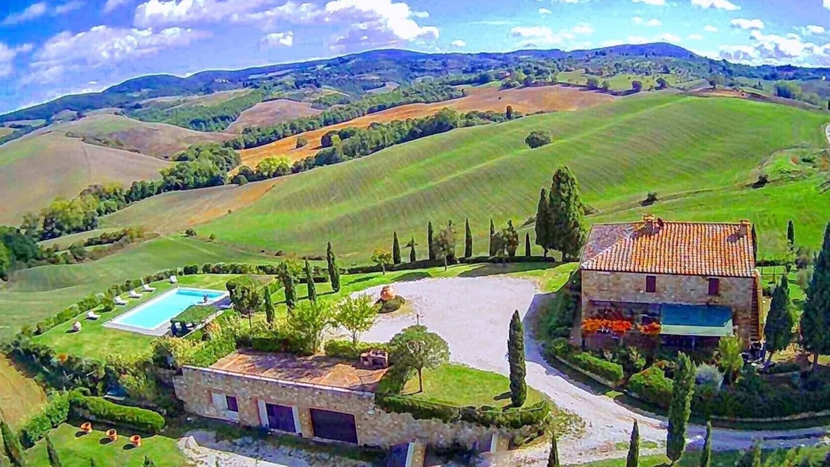 Bollano Villa | Montalcino,private villa with pool in Tuscany,stunning wiews!