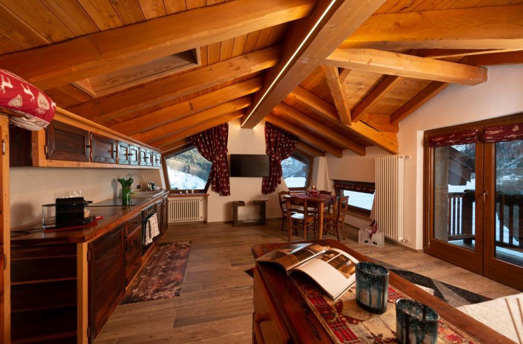 Valtournenche Apartment | Montaz Suite and Sauna