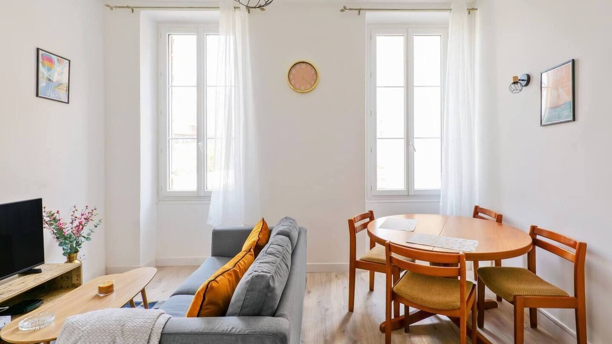 Les Grands Carmes Apartment | Montolieu -T2 à 7 min à pied du Vieux-Port