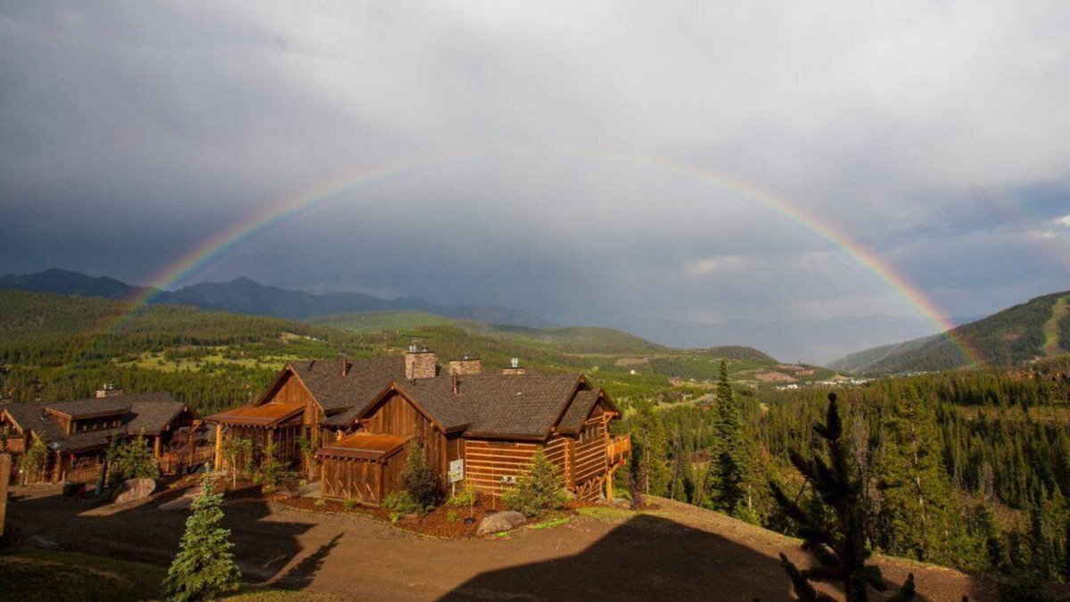 Big Sky Ski Chalet | Moonlight Magic! Best Views In Big Sky! True Ski-In/Ski-Out! Heated Ski Room!