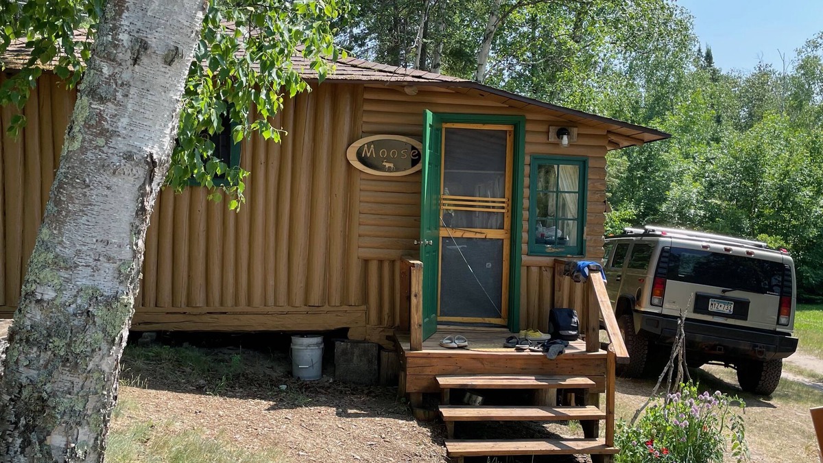 Ely Cabin | Moose Cabin at Wilderness Wind near Armstrong Lake near Ely, MN