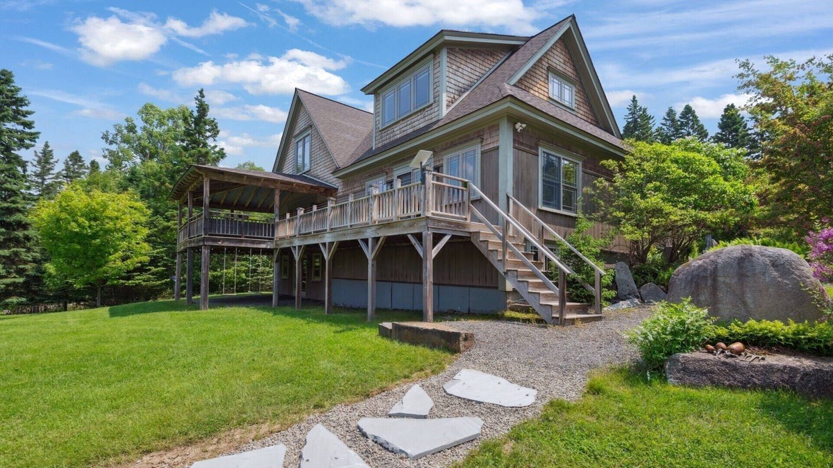 Rangeley House | Moose Ridge Haven | Spacious and beautifully appointed home with magnificent views