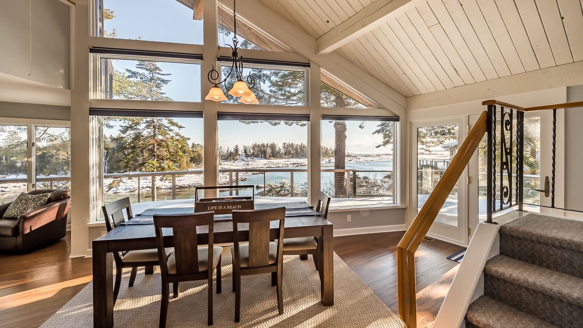 Harpswell House | Morningside. Waterfront home with seasonal dock and float, Pet friendly!