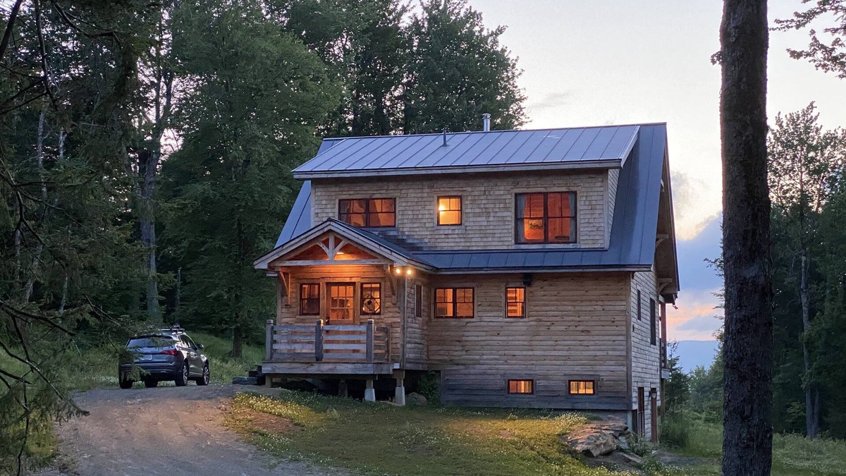 Wilmington House | Mount Snow Post and Beam House