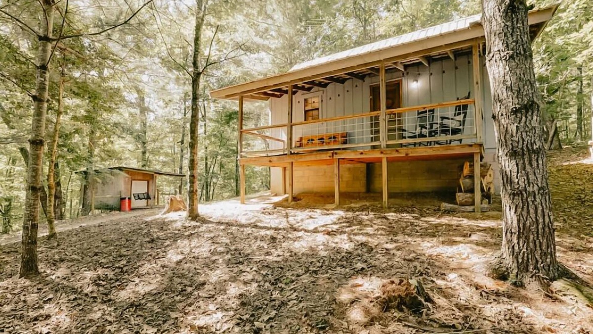 Morganton Cabin | Mountain Cabin with creek and hiking trail! Minutes from Blue Ridge