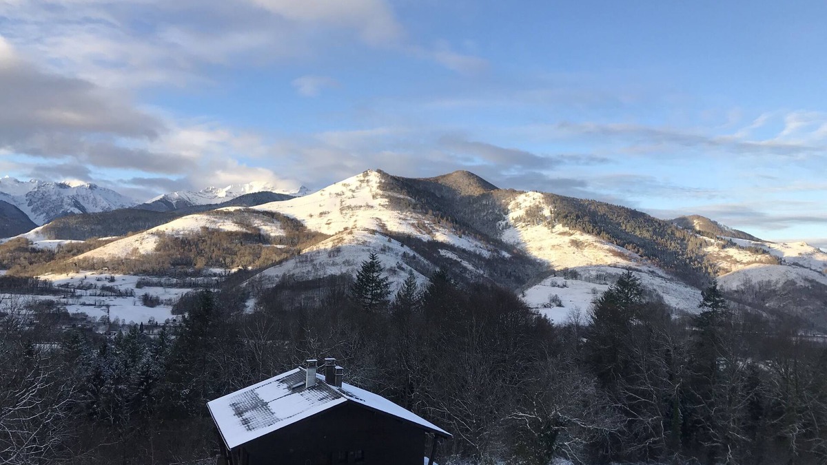 Aste Ski Chalet | Mountain chalet with garden and magnificent view
