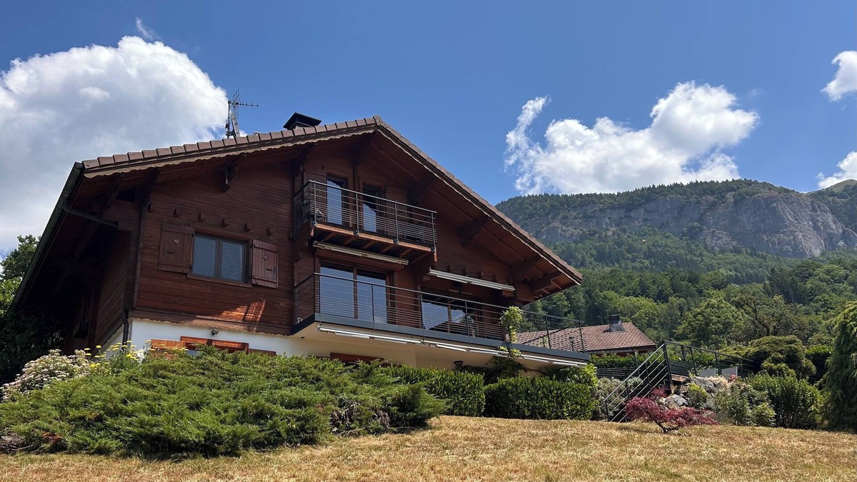 Mieussy Ski Chalet | Mountain chalet with pool & stunning views, close to skiing & summer activities.