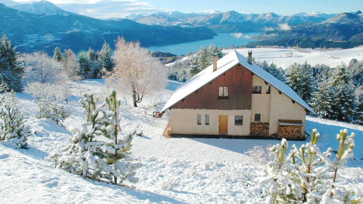 Saint-Apollinaire House | Mountain house comfortable panoramic Lake Serre Poncon