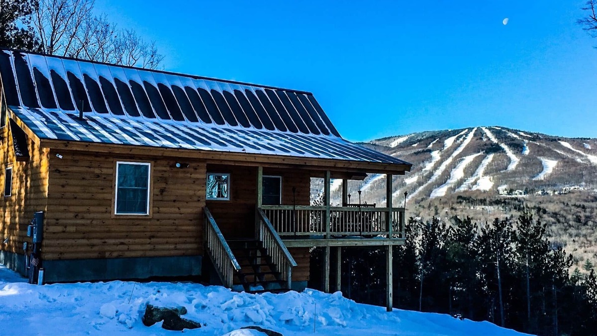 Ludlow Cabin | Mountain Top Cabin With Incredible Okemo Views And Sunsets