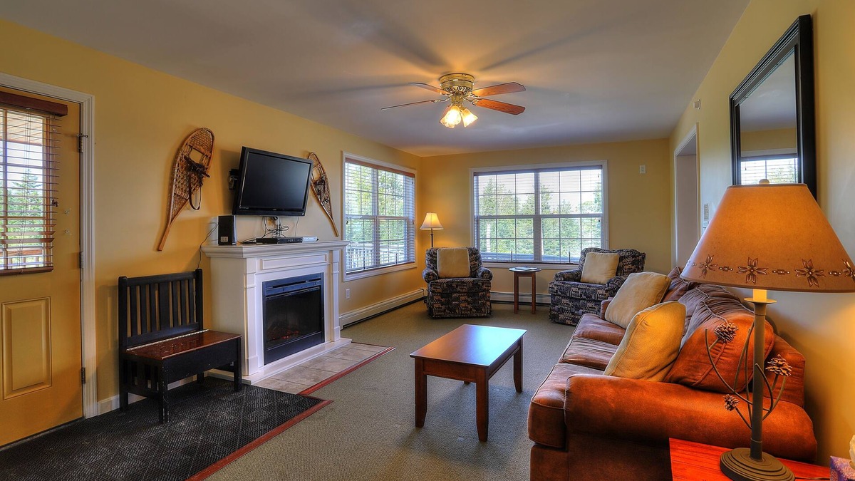 Rangeley Condo | Mountain Brook #133 - One bedroom ski in ski out on Saddleback Mountain
