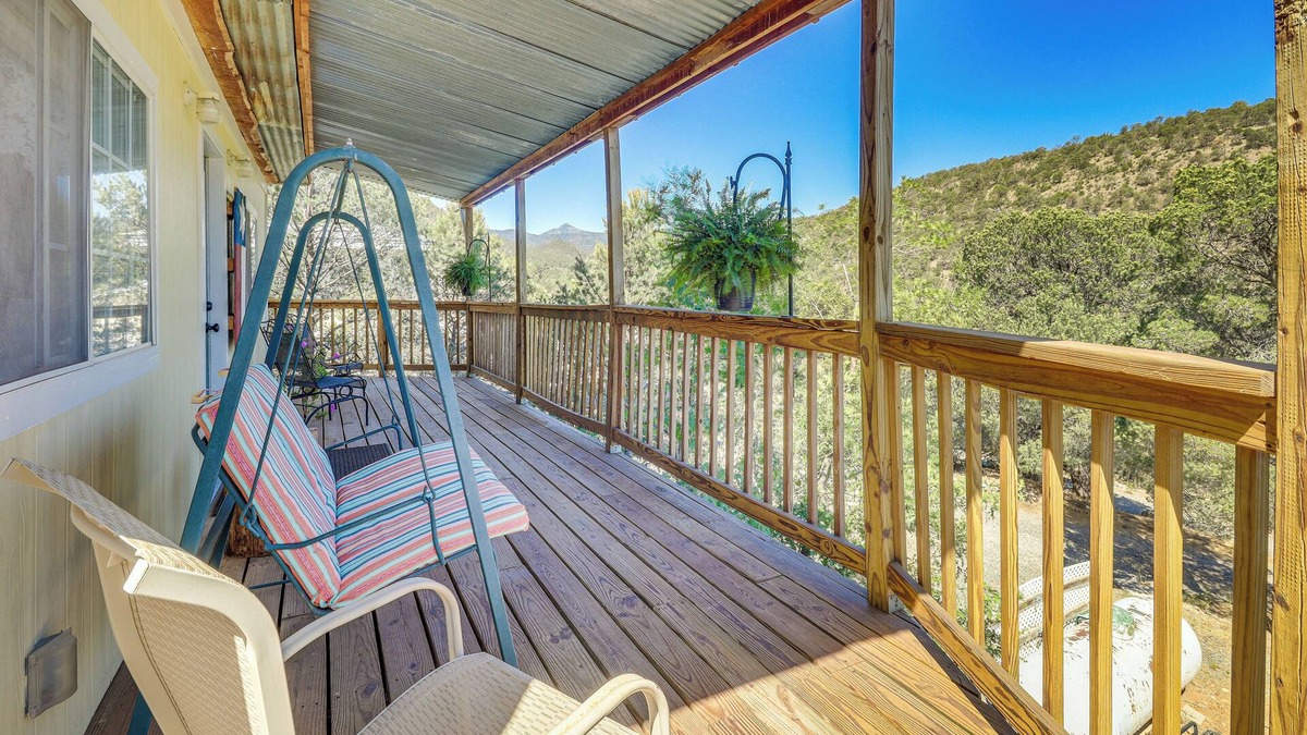 Nogal Cottage | Mountain-View Cottage in Nogal Near Nat'l Forest!