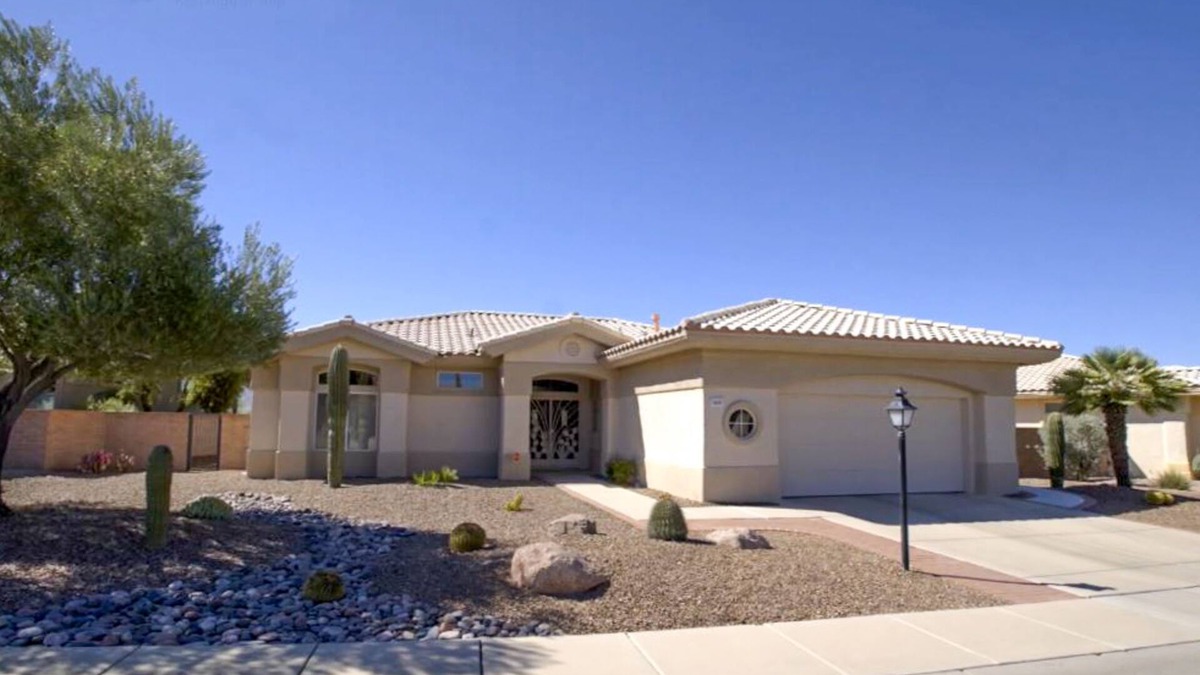 Rancho Vistoso House | Mountain-view home with on-site pool/hot tub, private yard, patio
