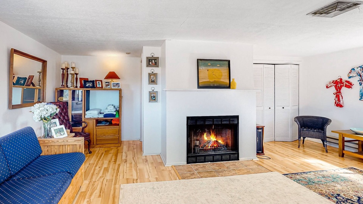 Marvel House | Mountain view home with pool, covered patio, & fireplace - secluded location
