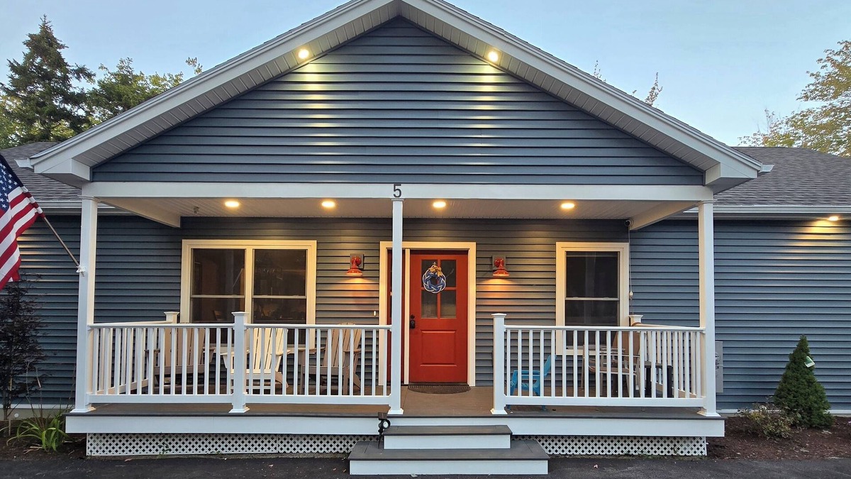 Manset House | Mountain view home - views of Acadia mountains and harbor on the edge of town