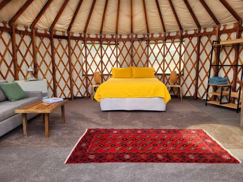 Gladstone Bed & Breakfast | Mountain Yurt, Stunning Views, Near Wanaka