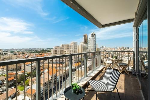 Jerusalem City Centre Apartment | MR savyon view 2BR with balcony