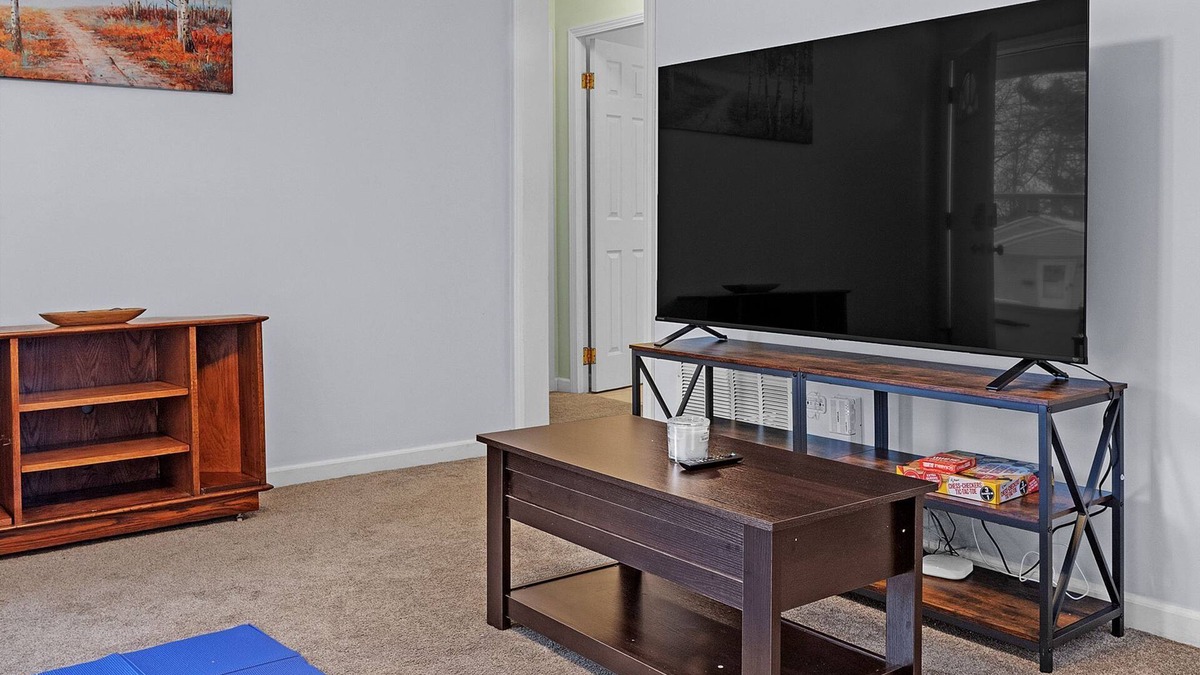 Lansing House | MSU area, 65in TV, elevated deck, pers welcome