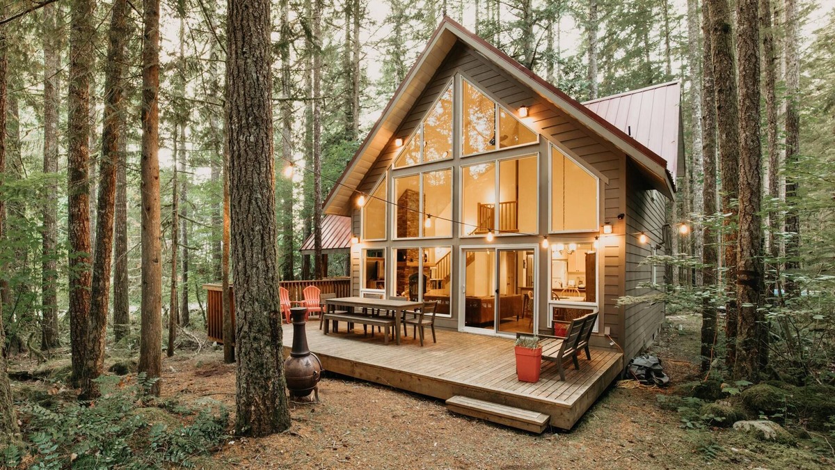 Glacier Cabin | Mt Baker Lodging Cabin 40GS is a Classic NW cabin