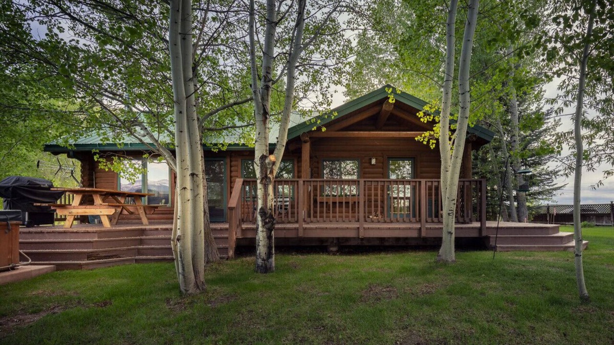 Tetonia Cabin | Mt Ranch with Private Hot Tub