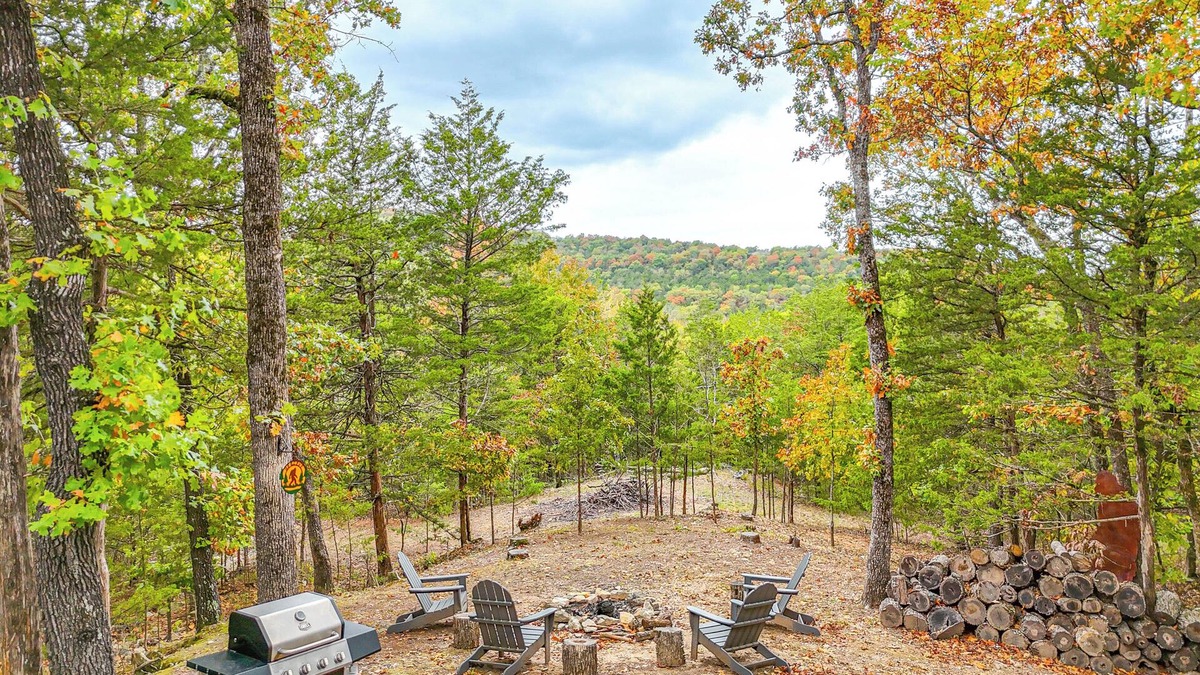 Eureka Springs House | Mtn Views & Fire Pit: Eureka Springs Home