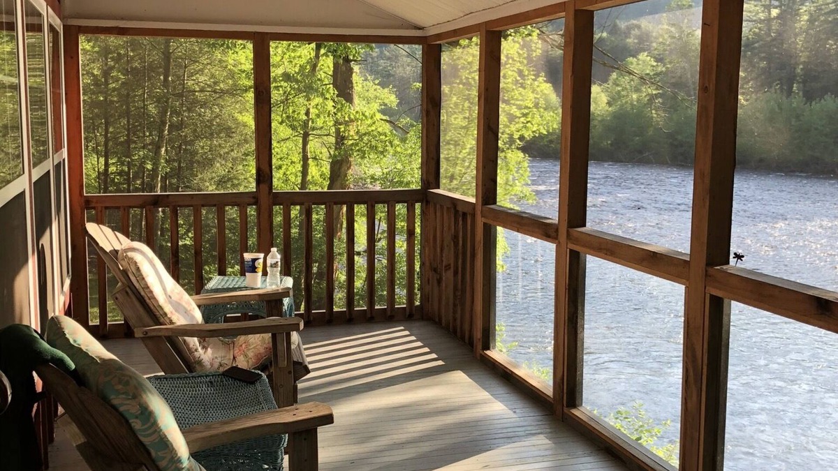 Bodines House | Muddy Feet Retreat - A Cozy Cabin on the Loyalsock Creek