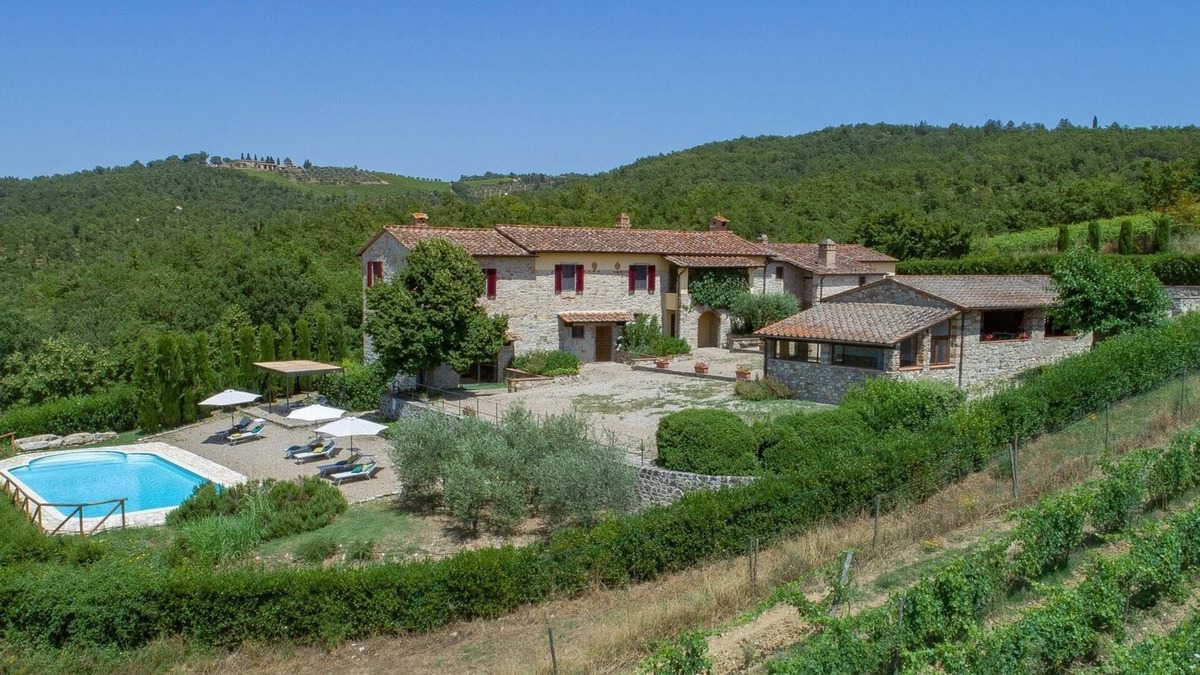 Gaiole in Chianti Villa | Mulinaccio di Badia, Gaiole in Chianti, Siena and Chianti
