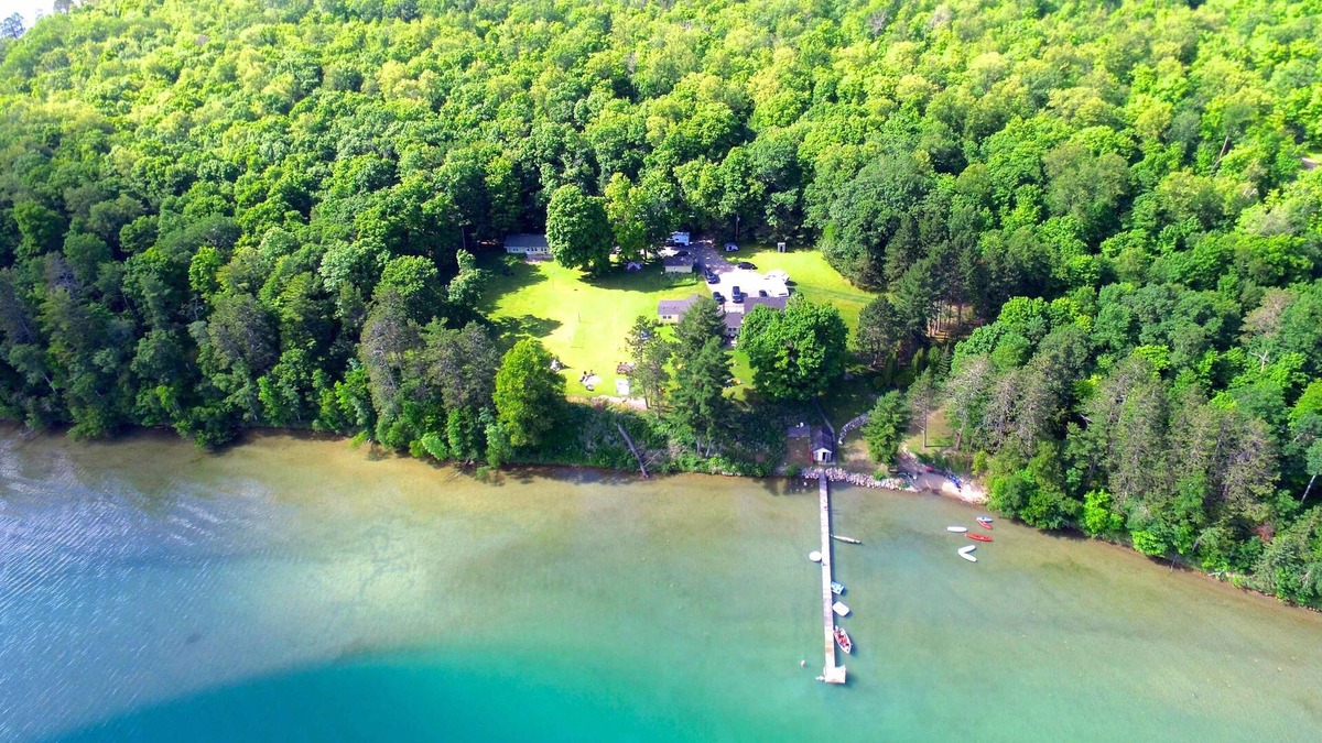 Cohasset House | Multi-home 32 Acre Group Retreat on Pristine Sugar Lake