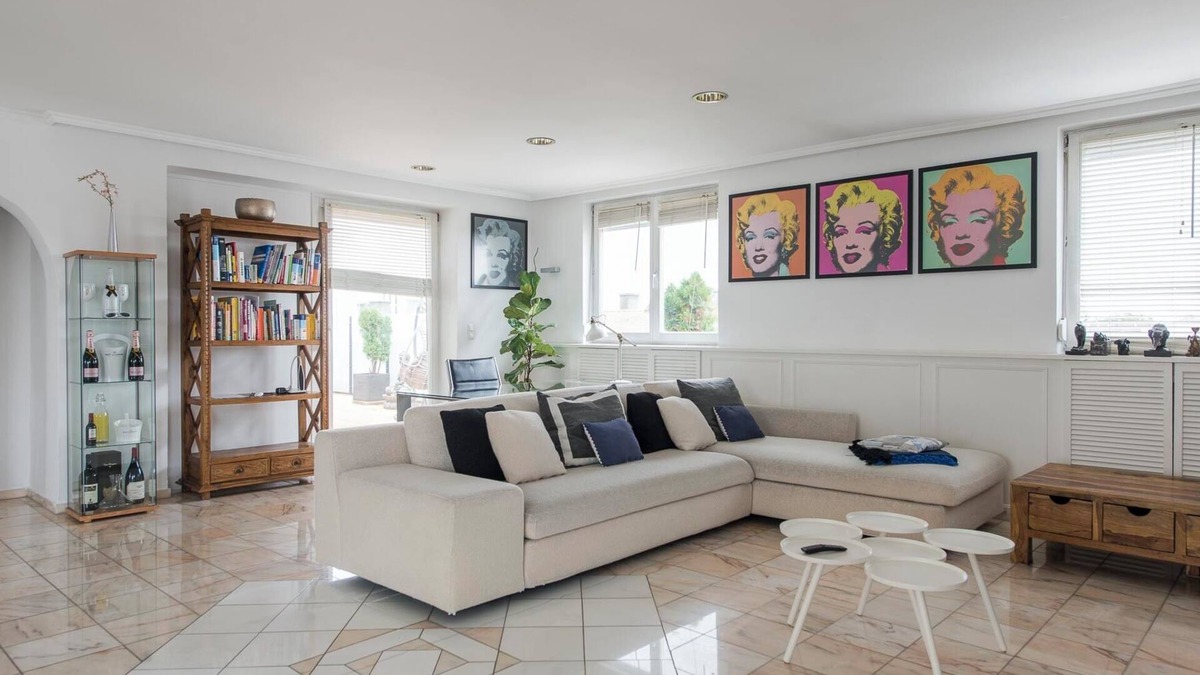 Untersendling Apartment | Munich Penthouse/3 BR/180 sqm/Stunning Views