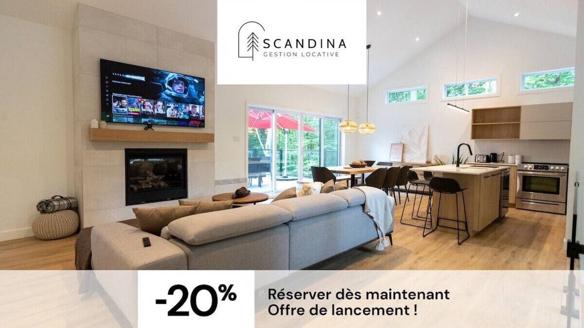 Argenteuil Regional County Municipality Ski Chalet | Must | SPA Privé | Salle de jeux | Foyer