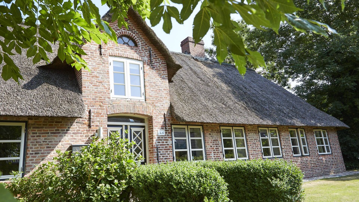 Humptrup House | My North Star Lovingly renovated thatched house with garden and view to DK