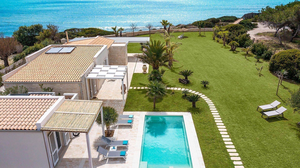 Santa Maria del Focallo Villa | My Rental Homes - Villa Doddi with swimming pool, terrace and sea view.