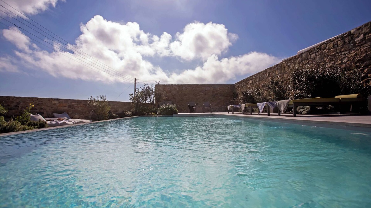 Paraga Villa | Mykonian Luxury 4 Bd Villa Filyra w Private pool