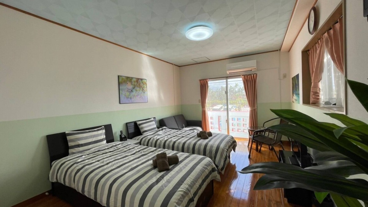 Biimata Apartment | N205 Free parking Pineapple Park 2 minutes on/Nago Okinawa