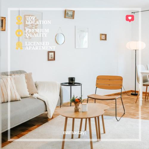 Schwetzingerstadt/Oststadt Apartment | namastay! Modernes Wohnen im Herzen von Mannheim