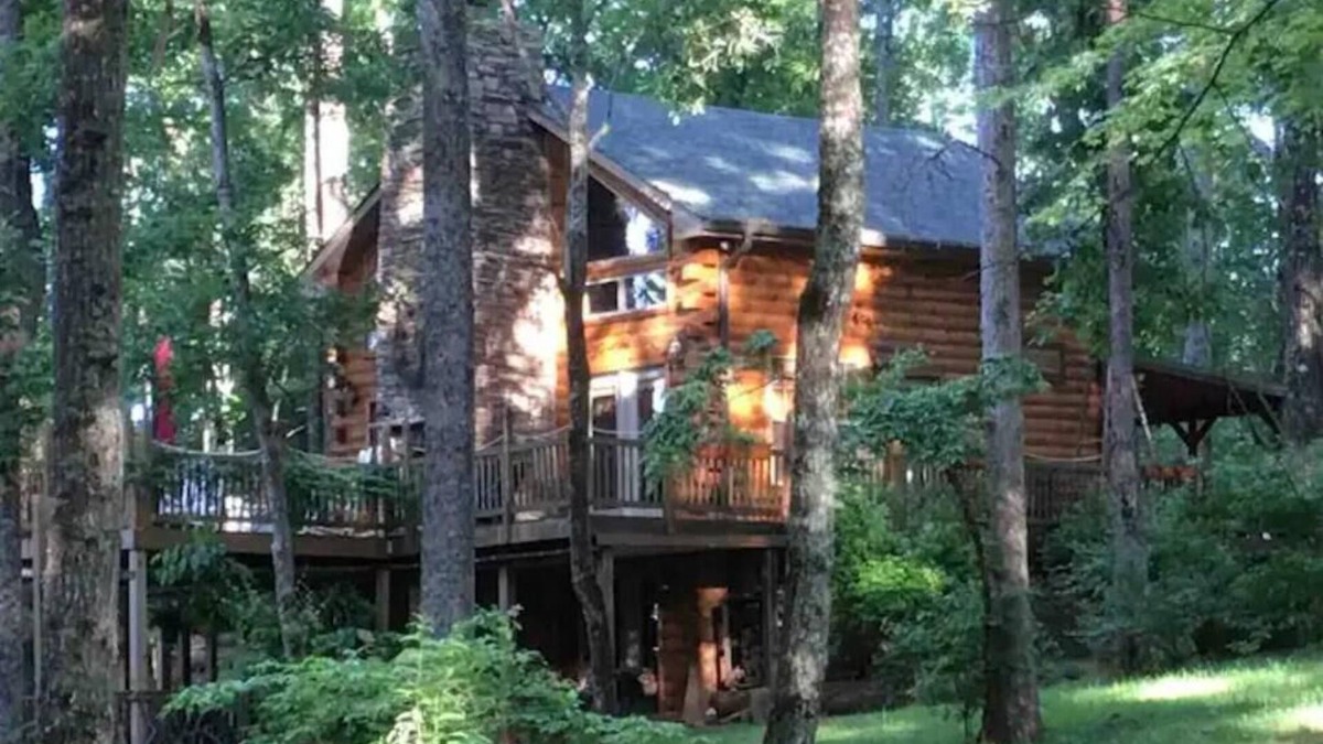 Marietta Cabin | Napaw Mountain Log Cabin ~ A Magical MountainTop Experience
