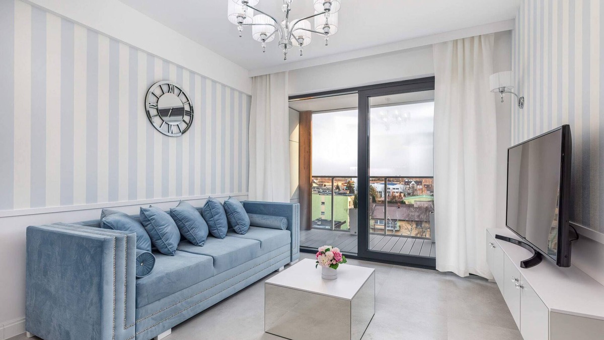 Darlowko Apartment | Natural 512 | Seaside Apartment | Balcony
