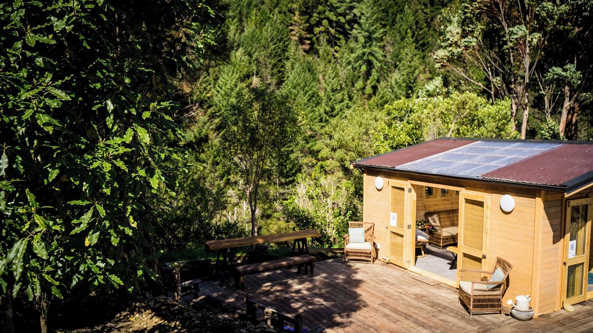 Nelson Region Cabin | Nature based cabins 10mins from Nelson Group friendly 4 cabins & 2 bedroom house