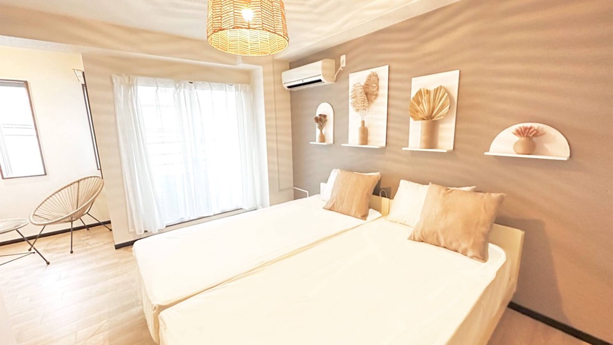 Tennoji Apartment | Nature & Cuture】 Very close to Namba & Doutonbori Tutenkaku Nippombashi WiFi