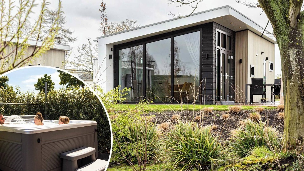 Berkhout Ski Chalet | ✓ Natuurlodge at Park Westerkogge ✓ Holiday home for 4 people ✓ Located in Berkhout (North Holland) ✓ Waterfront holiday resort ✓ Book directly at the resort