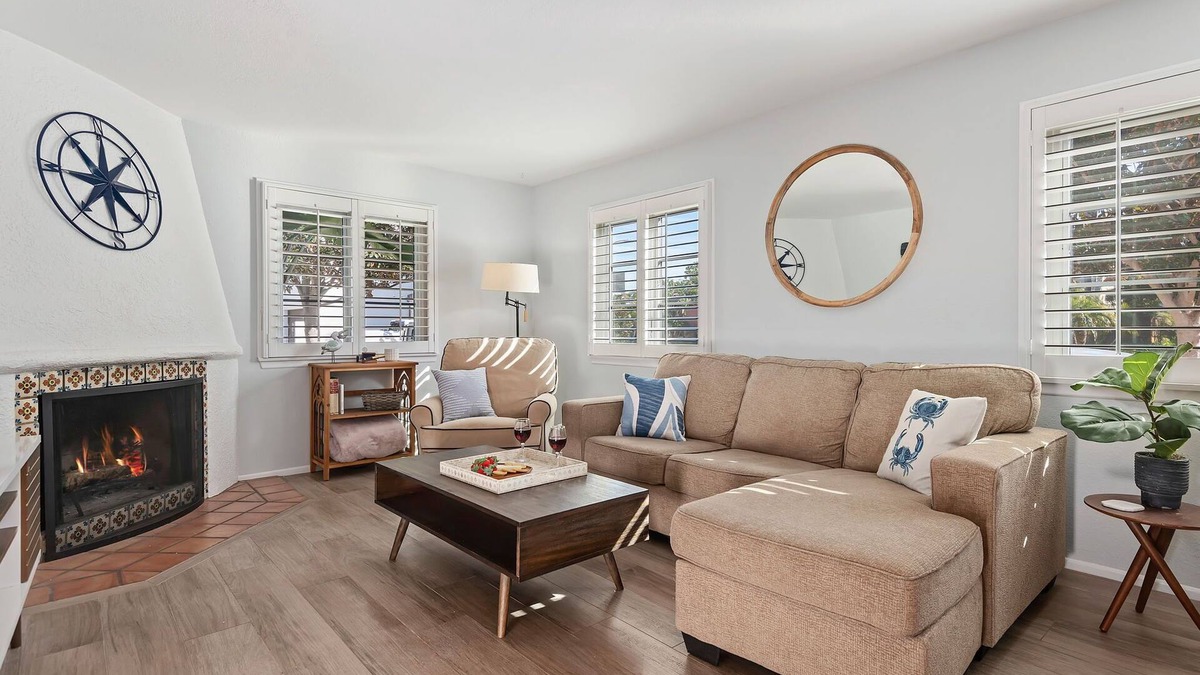 West Beach House | Nautical Breeze - Walk to Beach, Wharf, Downtown, & Funk Zone!