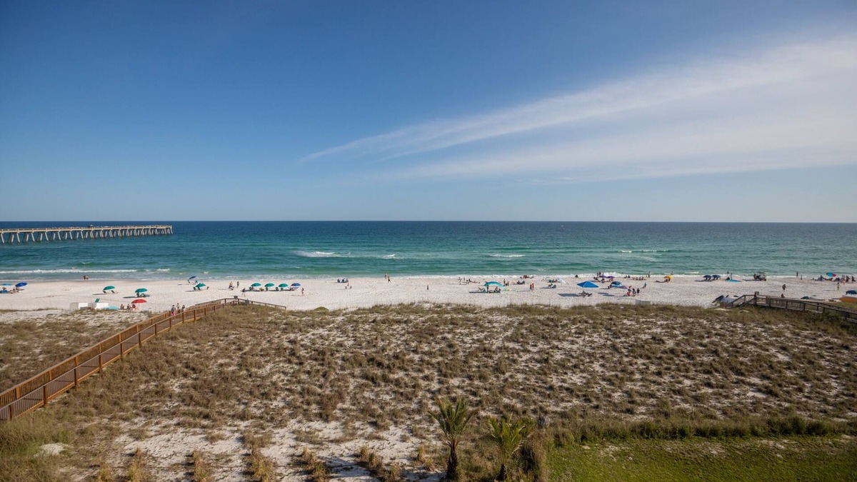 Navarre Beach Condo | Navarre's best views from this Regency end unit